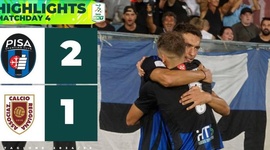 Serie B: Pisa 2 - 1 Reggiana (2024-2025)