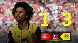 Bundesliga: Leverkusen vs Dortmund, Golo 1-3 Adeyemi (2024-2025)