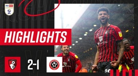 Championship: AFC Bournemouth 2 - 1 Sheffield Utd (2021-2022)