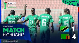 Campeonato Africano Sub-17: Tanzânia 1 - 4 Zâmbia (2025)