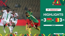 CAN: Burkina Faso 3 - 5 g.p Camarões (2022)