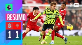 Premier League: Liverpool 1 - 1 Arsenal (2023-2024)