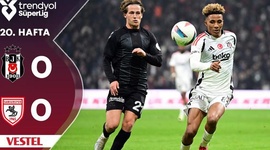 Super Ligi: Besiktas 0 - 0 Samsunspor (2024-2025)