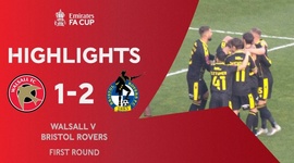FA Cup: Walsall 1 - 2 Bristol Rovers (2020-2021)