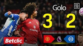 Premier League: Man Utd vs Brighton, Golo 3-2 Kostoulas (2025-2026)