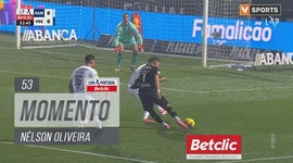 Liga Portugal Betclic: Famalicão vs V. Guimarães, Jogada Nélson Oliveira, 53' (2024-2025)