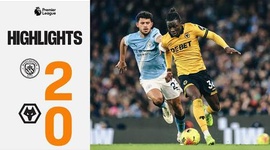 Premier League: Man City 2 - 0 Wolves (2025-2026)