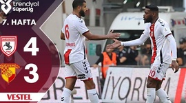 Super Ligi: Samsunspor 4 - 3 Göztepe Izmir (2024-2025)