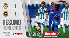 Liga Portugal Betclic: Alverca 1 - 1 Rio Ave (2025-2026)