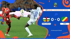 Campeonato Africano Sub-20: Rep. Centro-Africana 0 - 0 Congo (2023)
