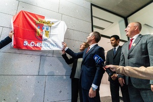 Sporting de Braga, clube "que não conhece impossíveis", inaugura pavilhão