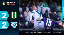 Liga Profesional: Banfield 2 - 2 Vélez Sarsfield (2024)