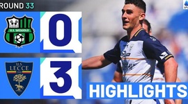 Serie A: Sassuolo 0 - 3 Lecce (2023-2024)