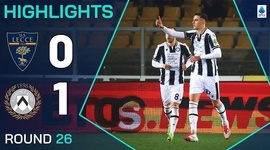Serie A: Lecce 0 - 1 Udinese (2024-2025)