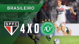 Brasileirão: São Paulo 4 - 0 Chapecoense (2019)