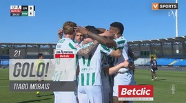 Liga Portugal Betclic: Casa Pia vs Rio Ave, Golo 0-1 Tiago Morais (2024-2025)