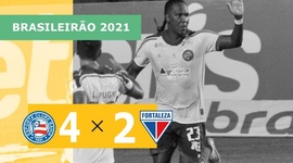 Brasileirão: Bahia 4 - 2 Fortaleza (2021)