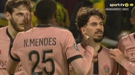 Ligue 1: Nantes vs PSG, Golo 0-1 Vitinha (2024-2025)