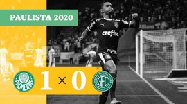 Campeonato Paulista: Palmeiras 1 - 0 Guarani (2020)