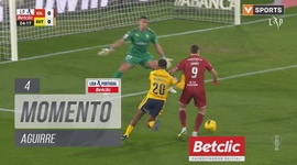 Liga Portugal Betclic: Gil Vicente vs Estoril, Jogada Aguirre, 4' (2024-2025)
