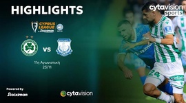 First Division: Omonia Nikosia 3 - 1 Apollon Limassol (2024-2025)