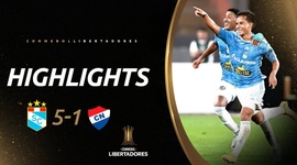 Copa Libertadores: Sporting Cristal 5 - 1 Nacional Asunción (2023)