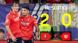 La Liga: Osasuna 2 - 0 Rayo Vallecano (2025-2026)
