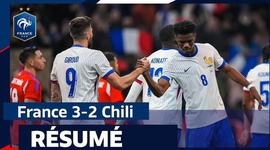 Amigáveis de seleções: França 3 - 2 Chile (2024)