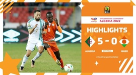 CHAN: Argélia 5 - 0 Níger (2022)