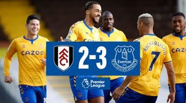 Premier League: Fulham 2 - 3 Everton (2020-2021)