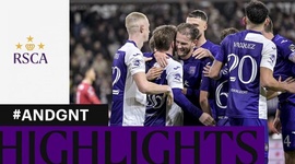 Eerste klasse A: Anderlecht 1 - 0 AA Gent (2023-2024)