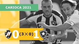 Campeonato Carioca: Vasco 3 - 0 g.p Botafogo (2021)