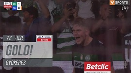 Liga Portugal Betclic: Sporting vs FC Porto, Golo 1-0 Gyokeres (2024-2025)