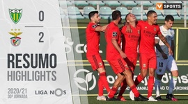Liga NOS: Tondela 0 - 2 Benfica (2020-2021)