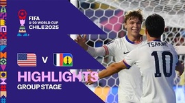 Mundial Sub-20: Estados Unidos S20 9 - 1 Nova Caledónia S20 (2025)
