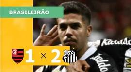 Brasileirão: Flamengo 1 - 2 Santos (2023)