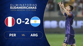Qualificação Mundial América do Sul: Peru 0 - 2 Argentina (2026)