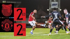 League Cup: Grimsby Town 12 - 11 g.p Man Utd (2025-2026)