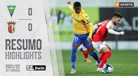 Liga Portugal Bwin: Estoril 0 - 0 Sp. Braga (2021-2022)