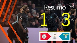 Liga Europa: Ajax 1 - 3 Lazio (2024-2025)