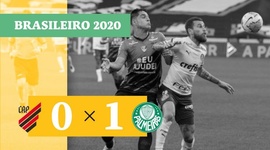 Brasileirão: Athletico-PR 0 - 1 Palmeiras (2020)