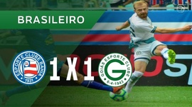 Brasileirão: Bahia 1 - 1 Goiás (2019)
