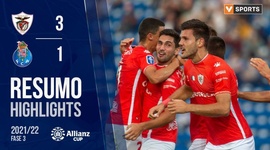 Allianz Cup: Santa Clara 3 - 1 FC Porto (2021-2022)