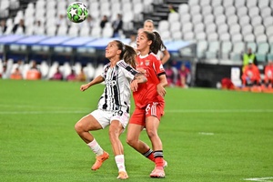 Benfica perde frente à Juventus na Liga dos Campeões Feminina
