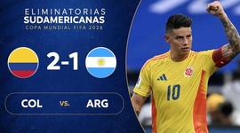 Qualificação Mundial América do Sul: Colômbia 2 - 1 Argentina (2026)