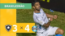 Brasileirão: Botafogo 3 - 4 Grêmio (2023)