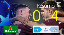 Liga Campeões: Slovan Bratislava 0 - 4 Man City (2024-2025)