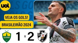 Brasileirão: Cuiabá 1 - 2 Vasco (2024)