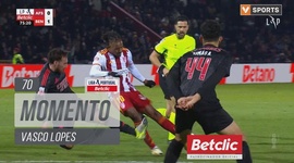 Liga Portugal Betclic: AVS SAD vs Benfica, Jogada Vasco Lopes, 70' (2024-2025)