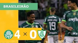Brasileirão: Palmeiras 4 - 0 América-MG (2023)